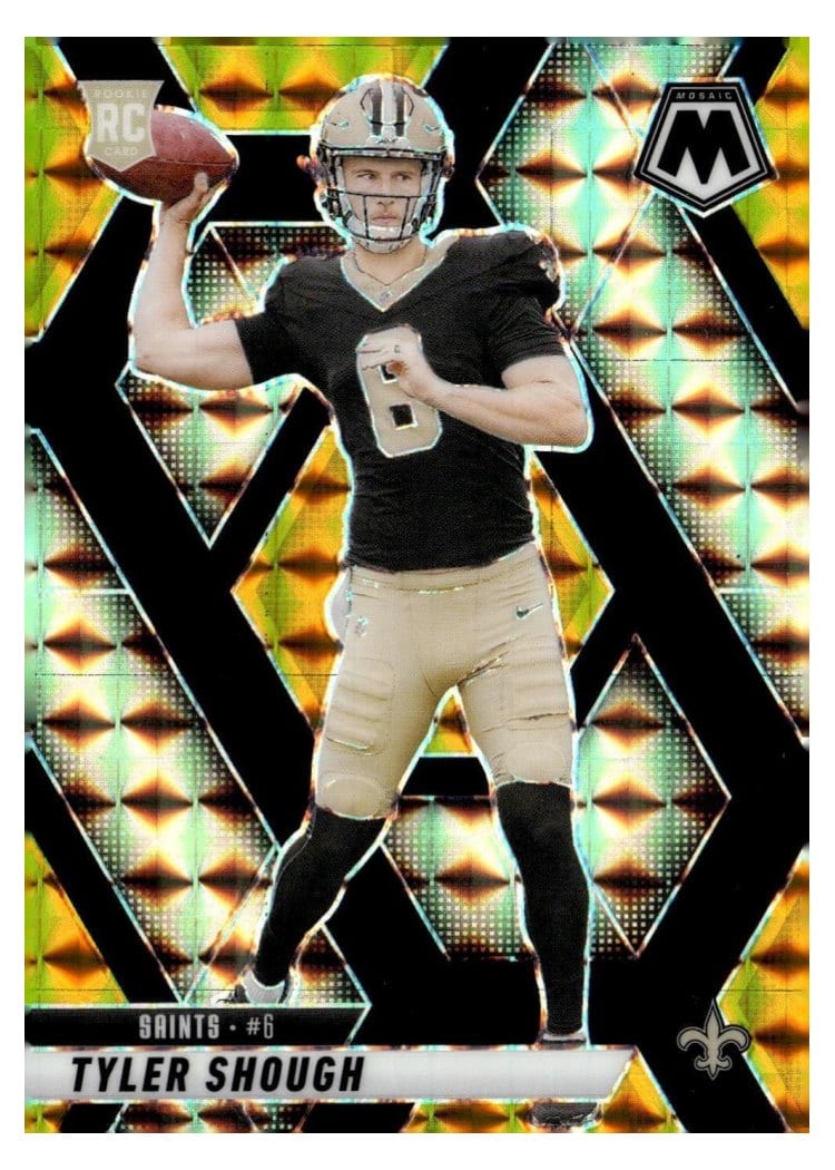 2025 Panini Mosaic Base Set Tyler Shough #312 card