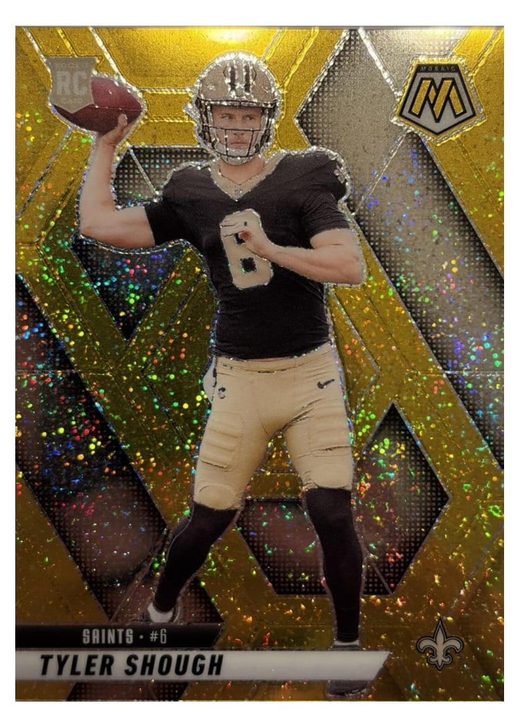 2025 Panini Mosaic Base Set Tyler Shough #312 card