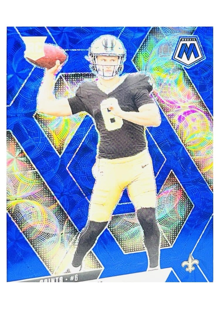 2025 Panini Mosaic Base Set Tyler Shough #312 card