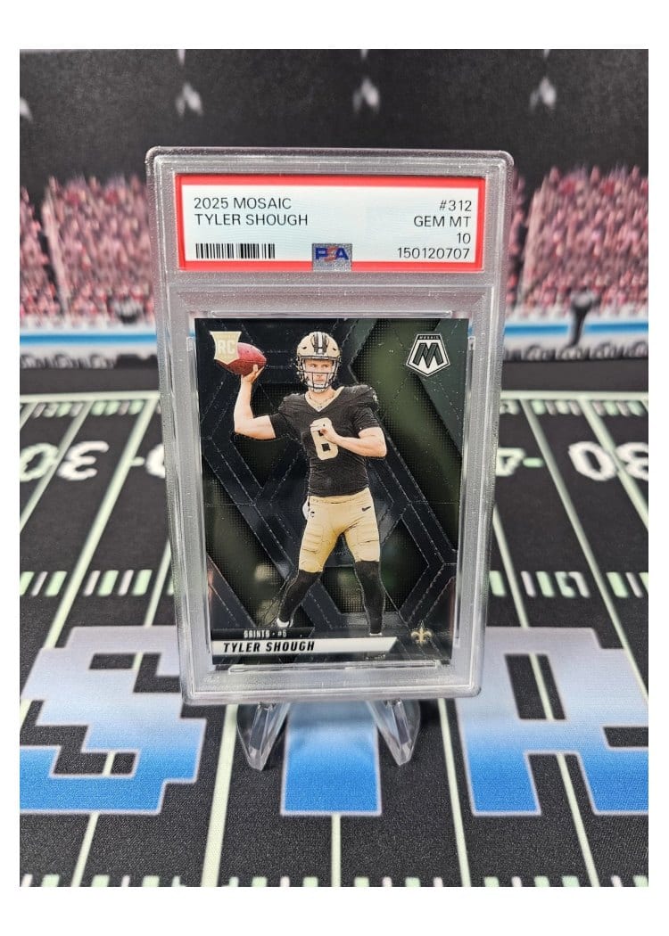 2025 Panini Mosaic Base Set Tyler Shough #312 card