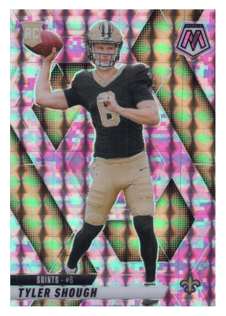 2025 Panini Mosaic Base Set Tyler Shough #312 card