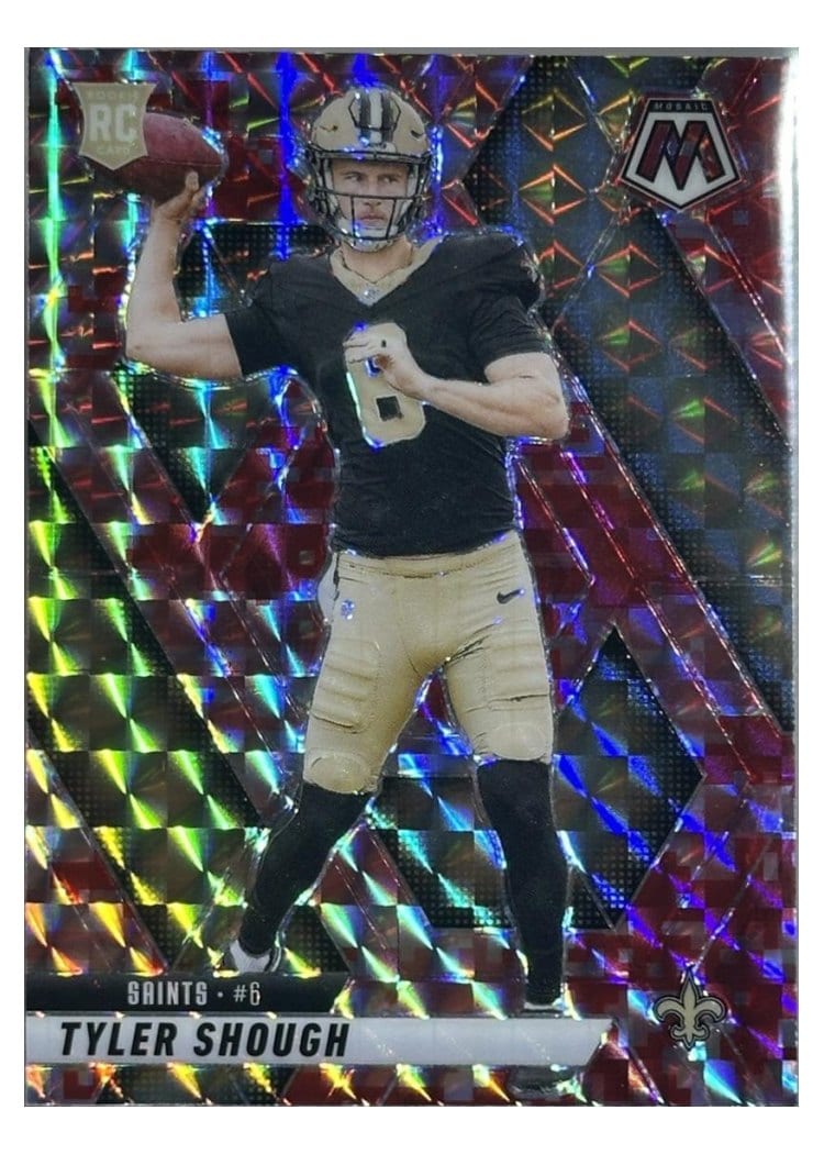 2025 Panini Mosaic Base Set Tyler Shough #312 card