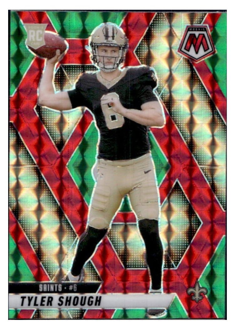 2025 Panini Mosaic Base Set Tyler Shough #312 card