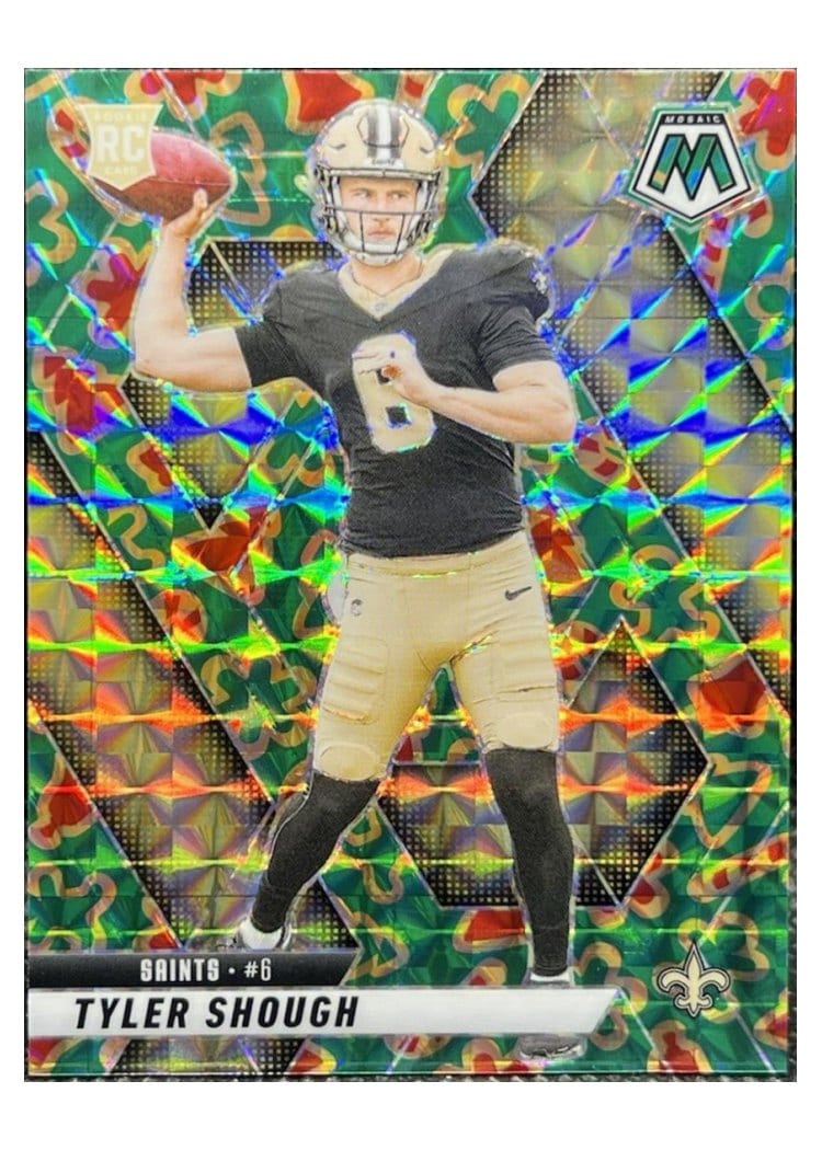 2025 Panini Mosaic Base Set Tyler Shough #312 card