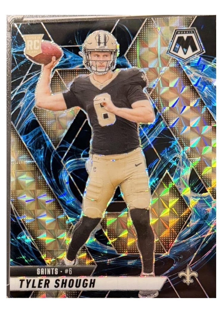 2025 Panini Mosaic Base Set Tyler Shough #312 card