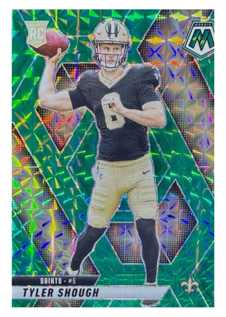 2025 Panini Mosaic Base Set Tyler Shough #312 card