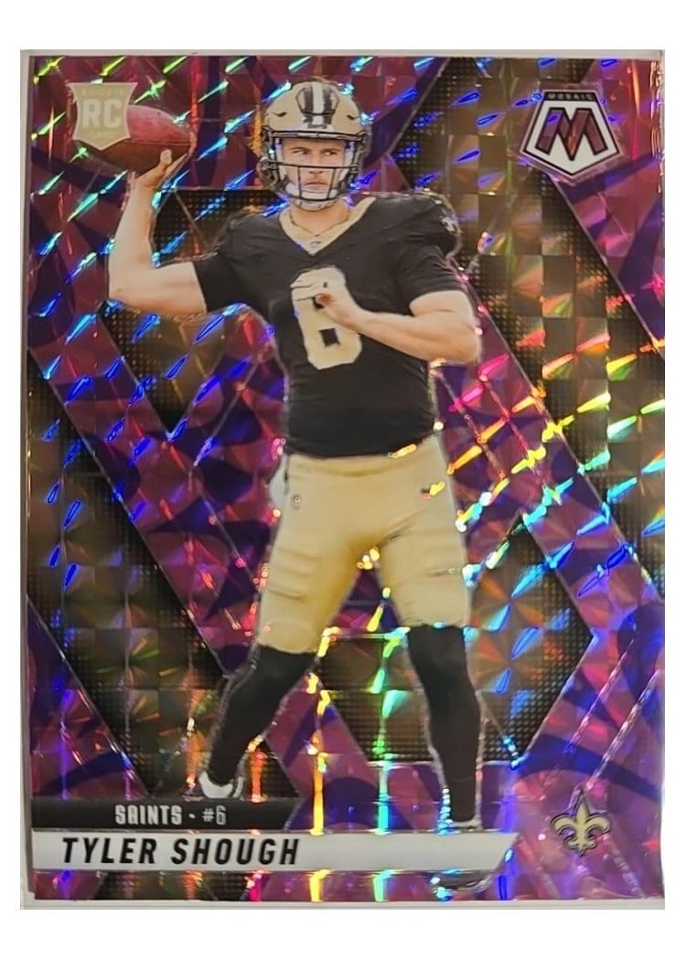 2025 Panini Mosaic Base Set Tyler Shough #312 card