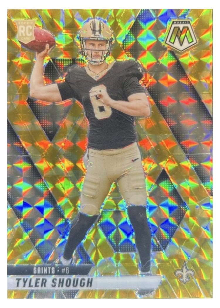 2025 Panini Mosaic Base Set Tyler Shough #312 card