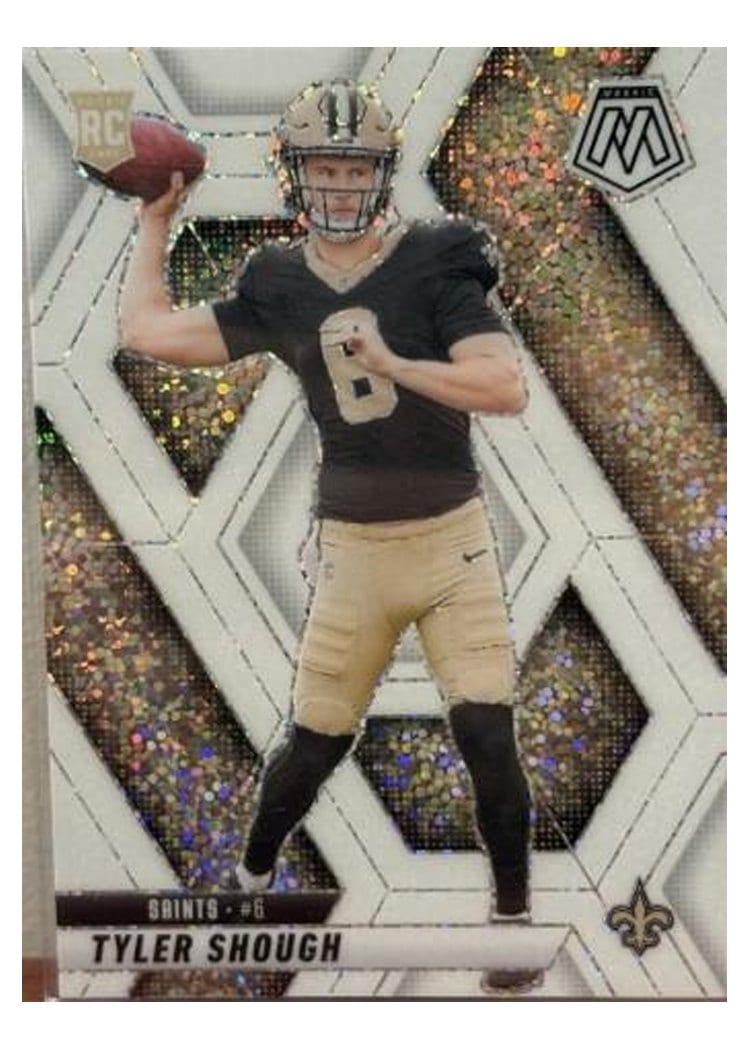 2025 Panini Mosaic Base Set Tyler Shough #312 card