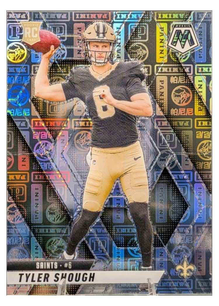 2025 Panini Mosaic Base Set Tyler Shough #312 card