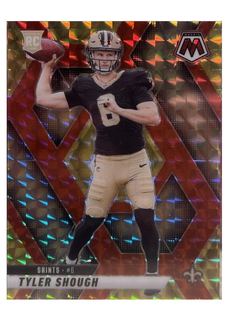 2025 Panini Mosaic Base Set Tyler Shough #312 card