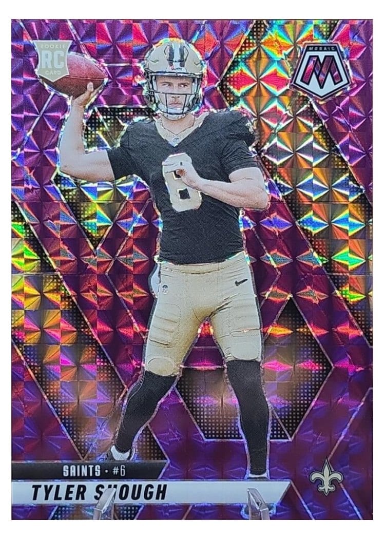2025 Panini Mosaic Base Set Tyler Shough #312 card