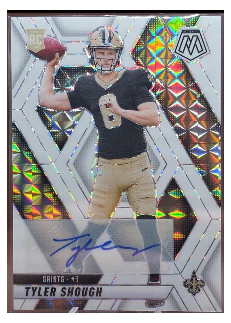 2025 Panini Mosaic Base Set Tyler Shough #312 card