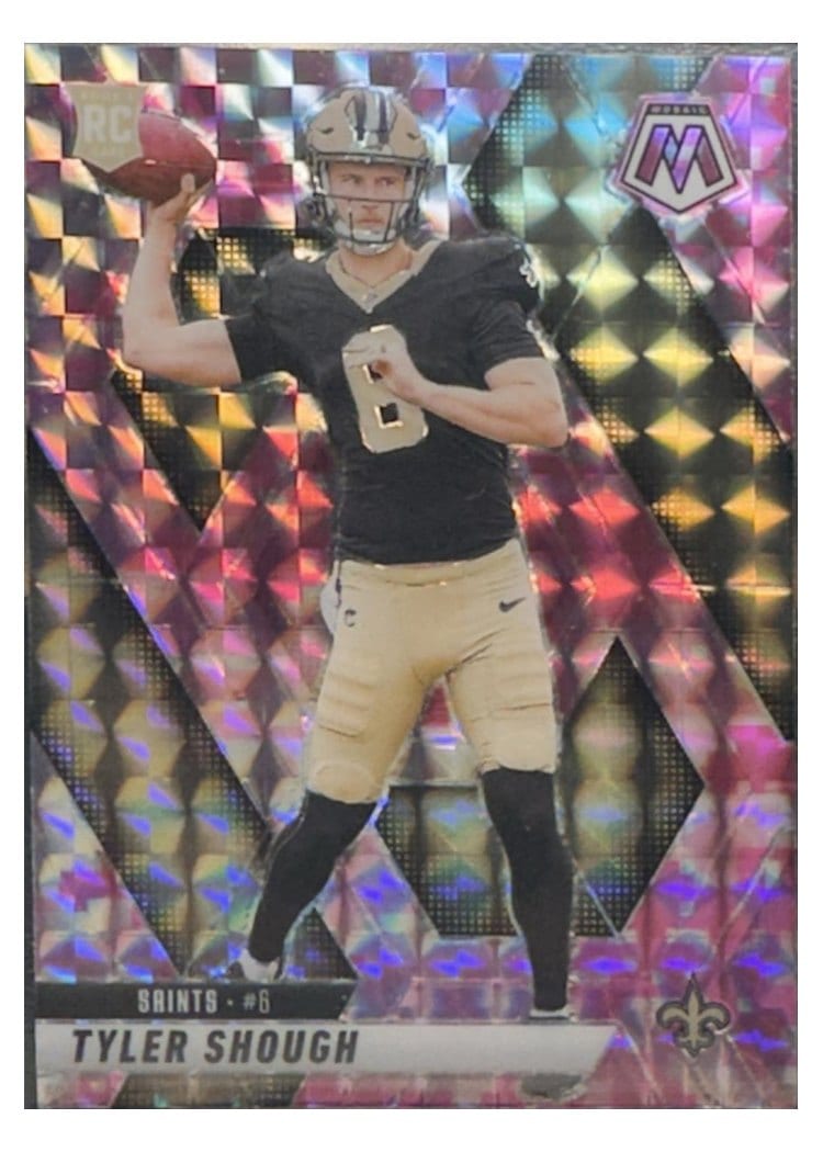2025 Panini Mosaic Base Set Tyler Shough #312 card