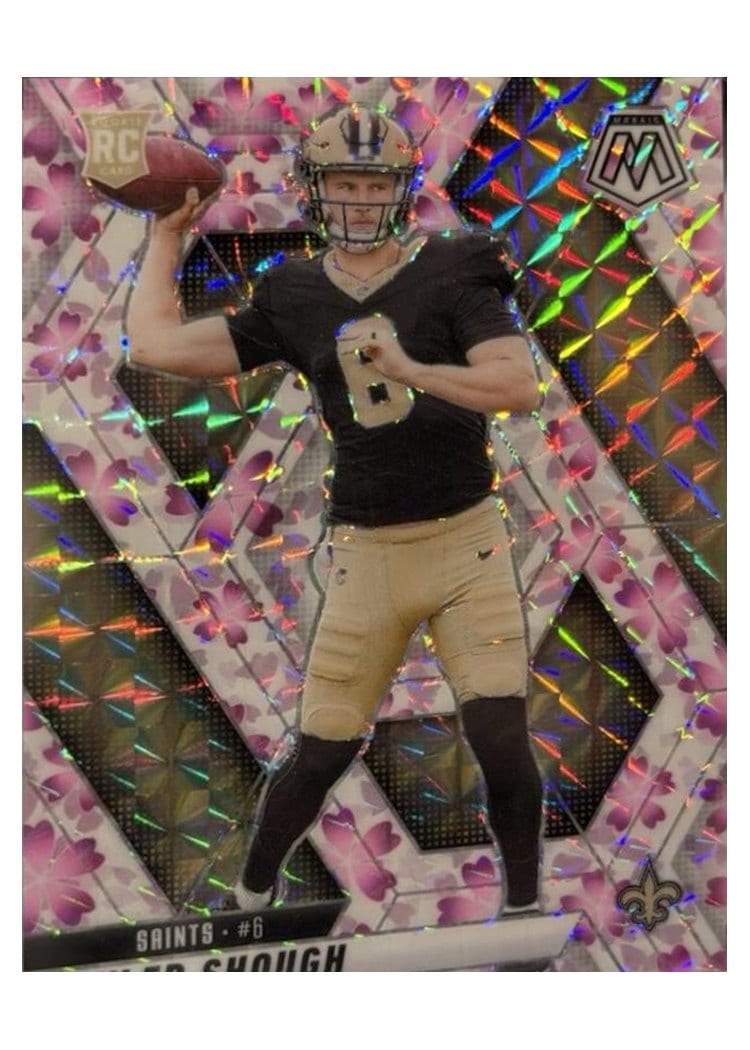 2025 Panini Mosaic Base Set Tyler Shough #312 card