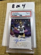 2025 Panini Origins Rookie Autographs Tyler Shough #6 card