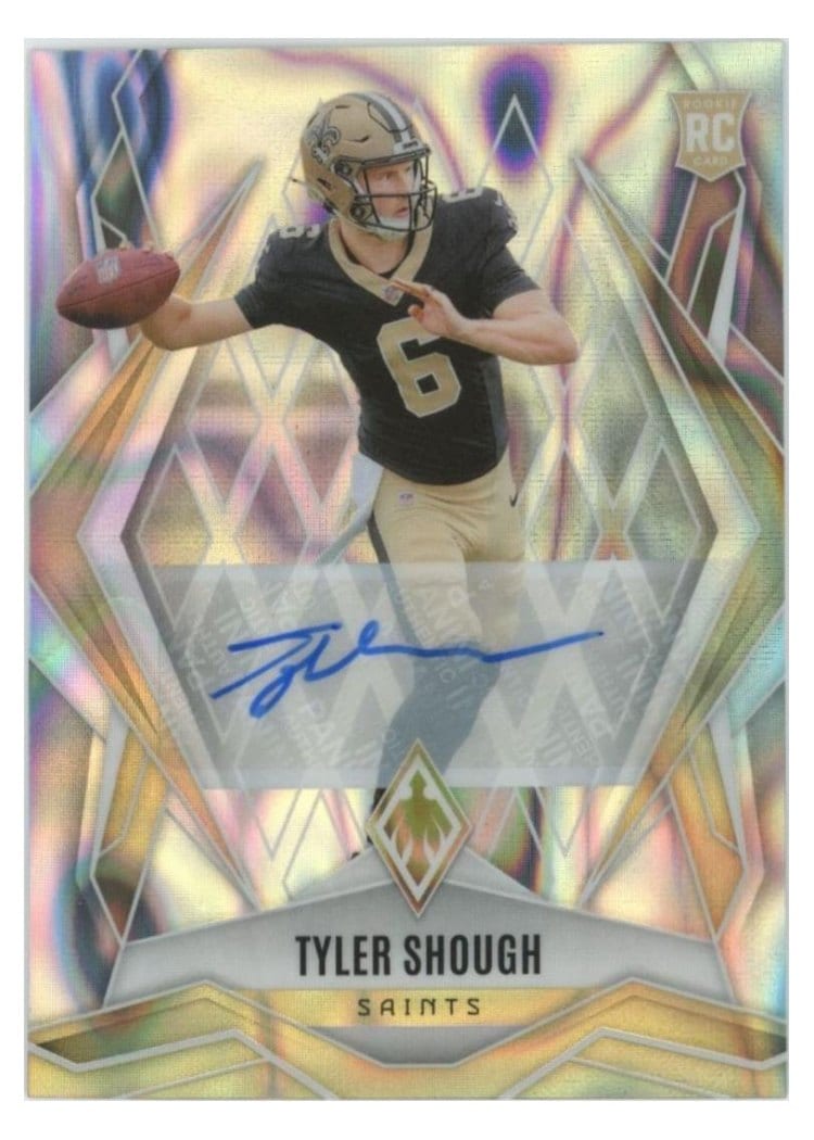 2025 Panini Phoenix Tyler Shough #169 card