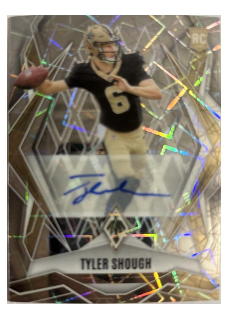 2025 Panini Phoenix Tyler Shough #169 card