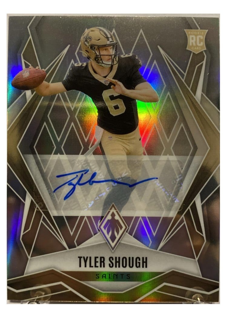2025 Panini Phoenix Tyler Shough #169 card