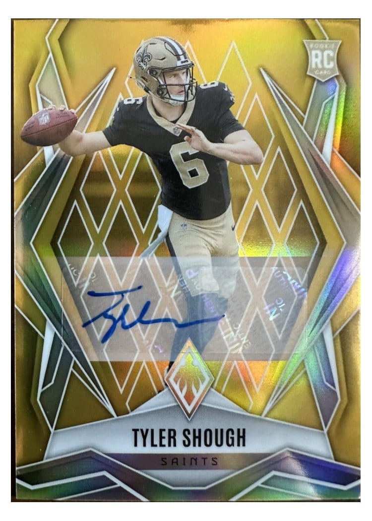 2025 Panini Phoenix Tyler Shough #169 card