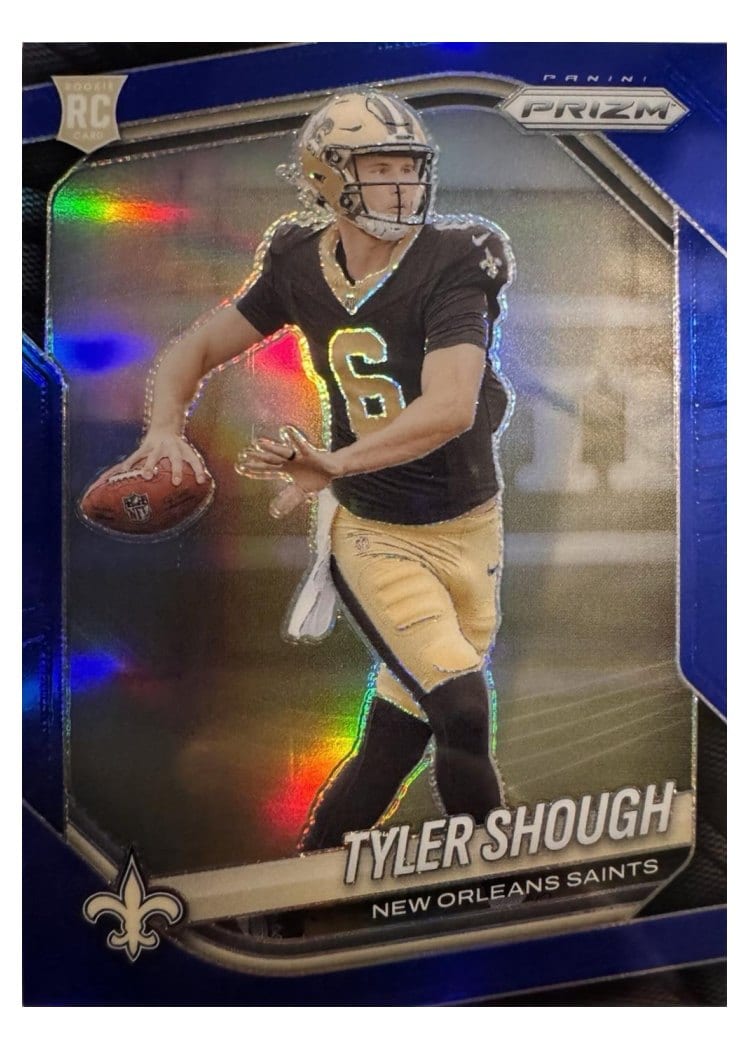 2025 Panini Prizm Base Set Tyler Shough #327 card