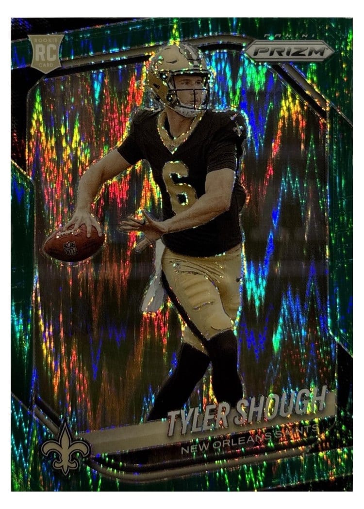 2025 Panini Prizm Base Set Tyler Shough #327 card
