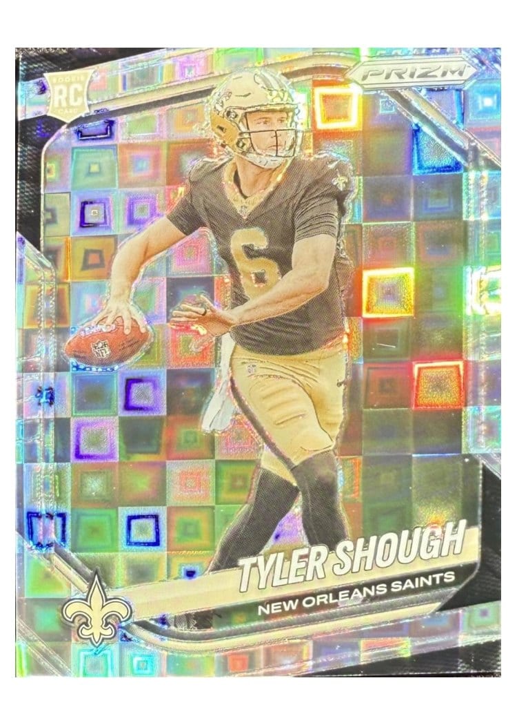 2025 Panini Prizm Base Set Tyler Shough #327 card