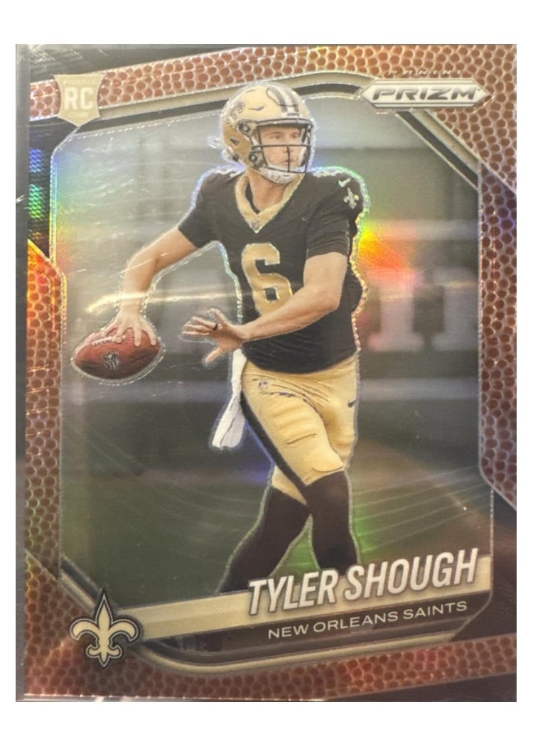 2025 Panini Prizm Base Set Tyler Shough #327 card