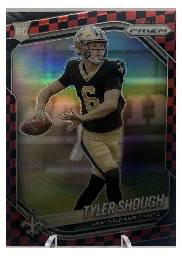 2025 Panini Prizm Base Set Tyler Shough #327 card