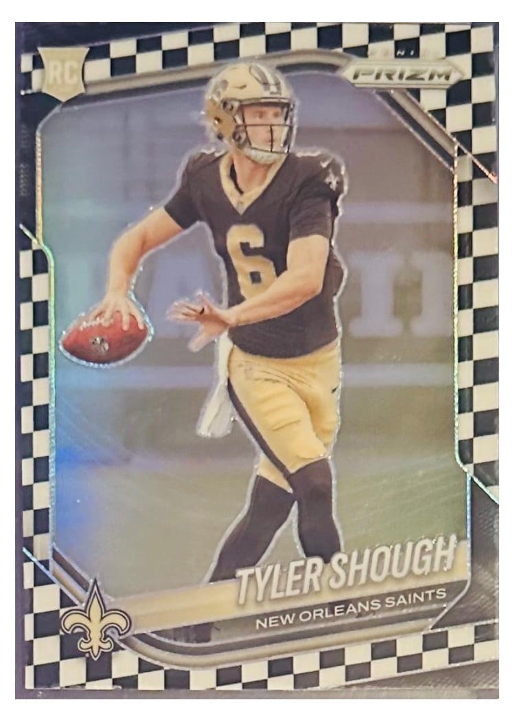 2025 Panini Prizm Base Set Tyler Shough #327 card