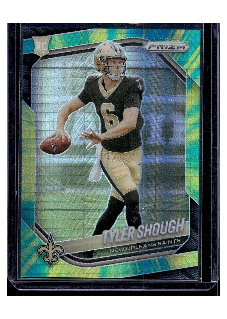 2025 Panini Prizm Base Set Tyler Shough #327 card