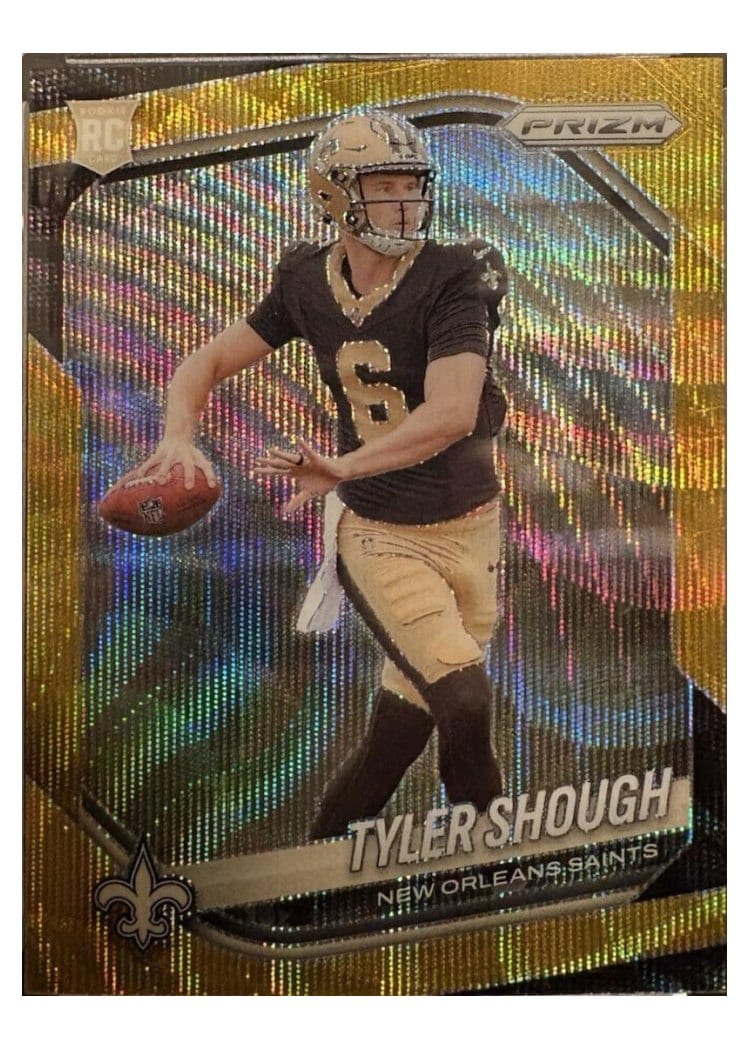 2025 Panini Prizm Base Set Tyler Shough #327 card