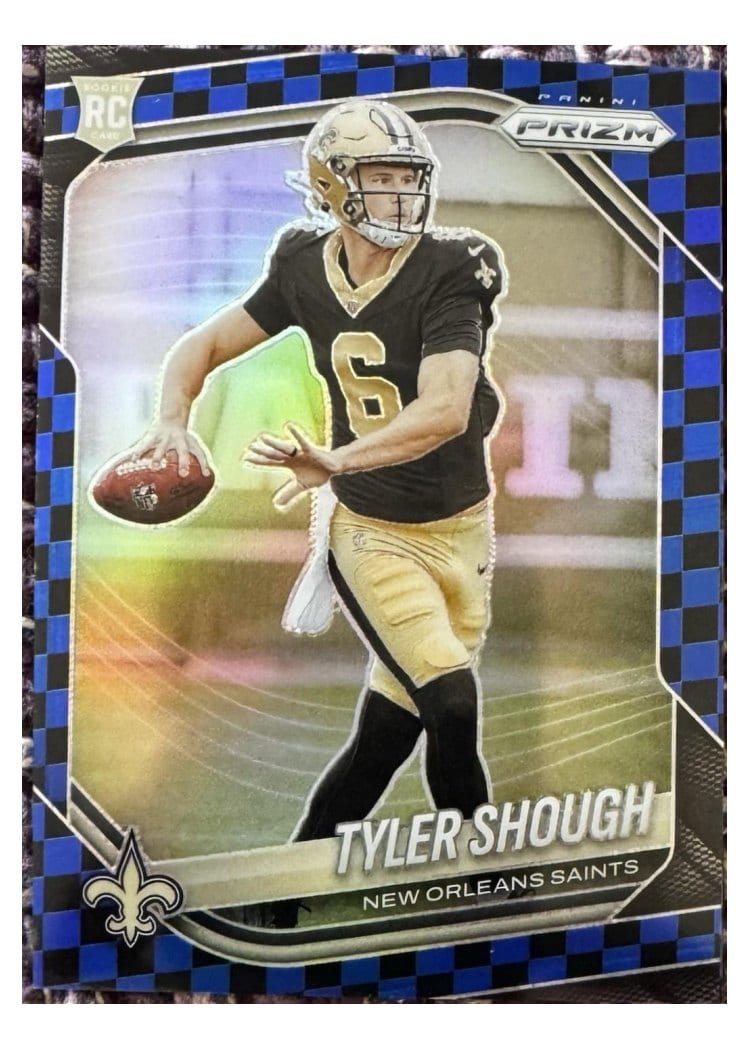 2025 Panini Prizm Base Set Tyler Shough #327 card