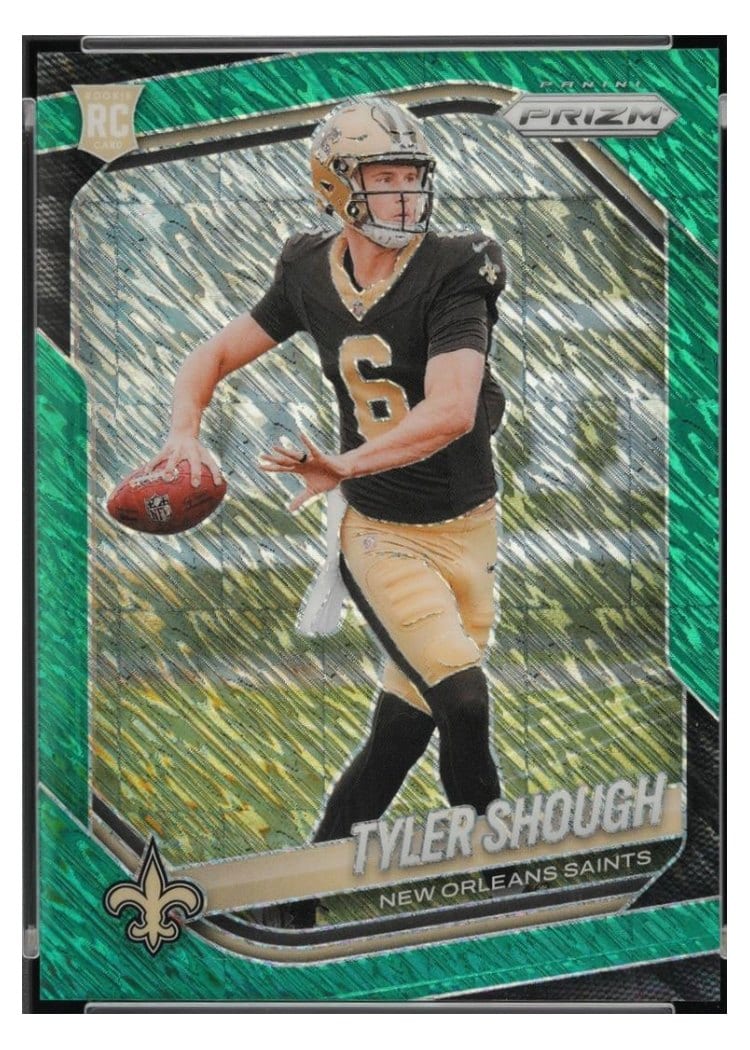 2025 Panini Prizm Base Set Tyler Shough #327 card