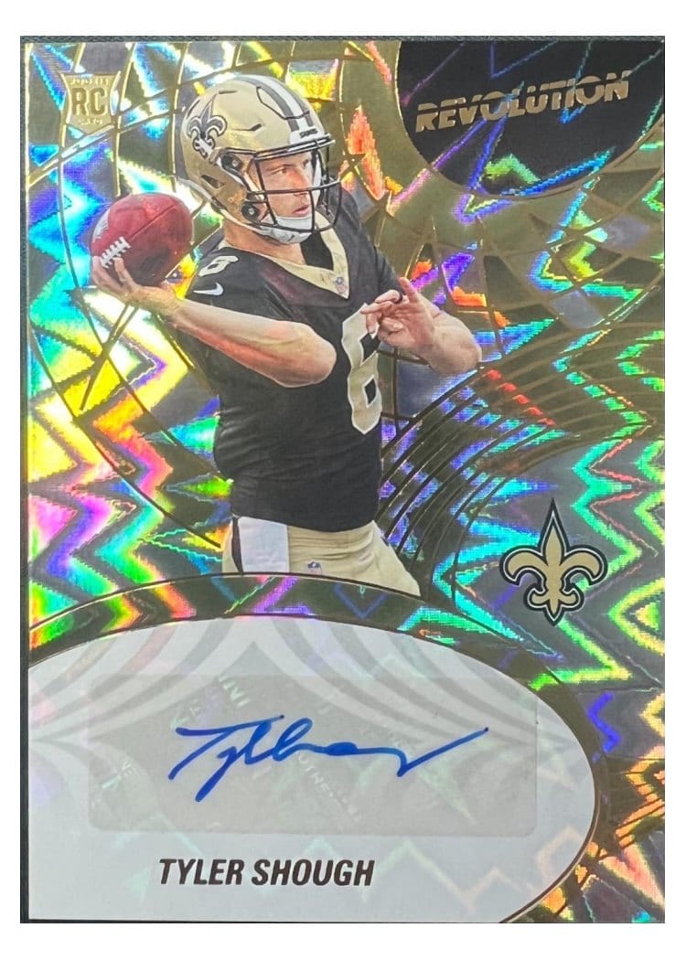 2025 Panini Revolution Autographs Tyler Shough #21 card