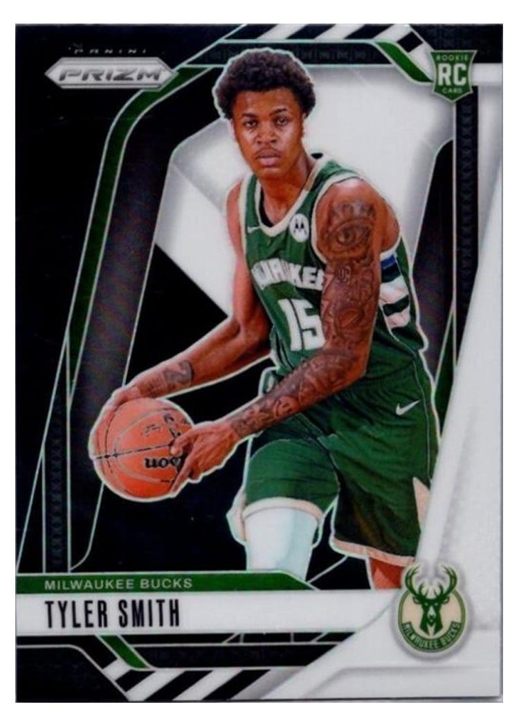 2024-25 Panini Prizm Base Set Tyler Smith Black White #270 card