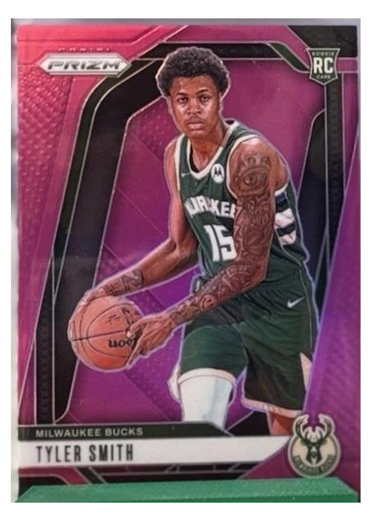 2024-25 Panini Prizm Base Set Tyler Smith Pink #270 card