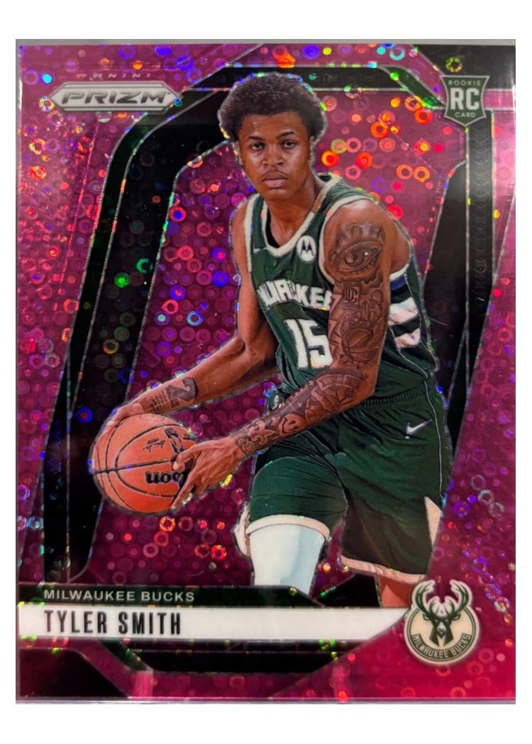 2024-25 Panini Prizm Base Set Tyler Smith Fast Break Pink #270 card