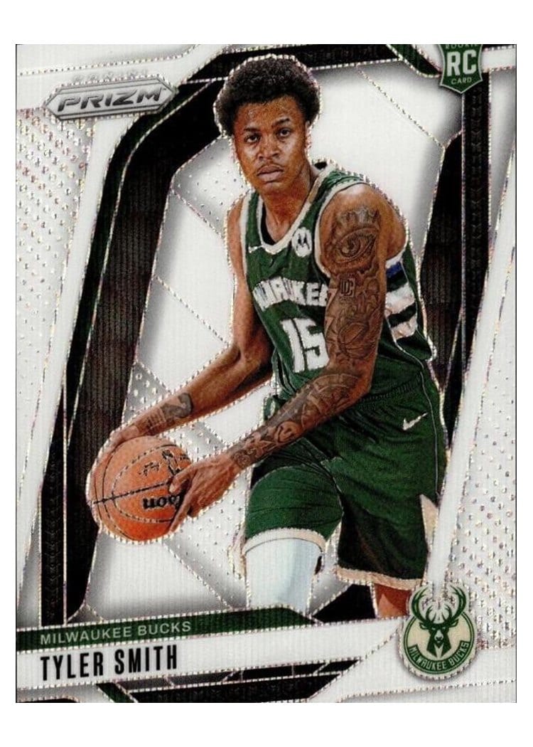 2024-25 Panini Prizm Base Set Tyler Smith White Wave #270 card