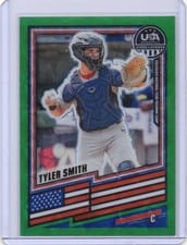 2026 Panini Stars and Stripes Prizm USA Tyler Smith #123 card