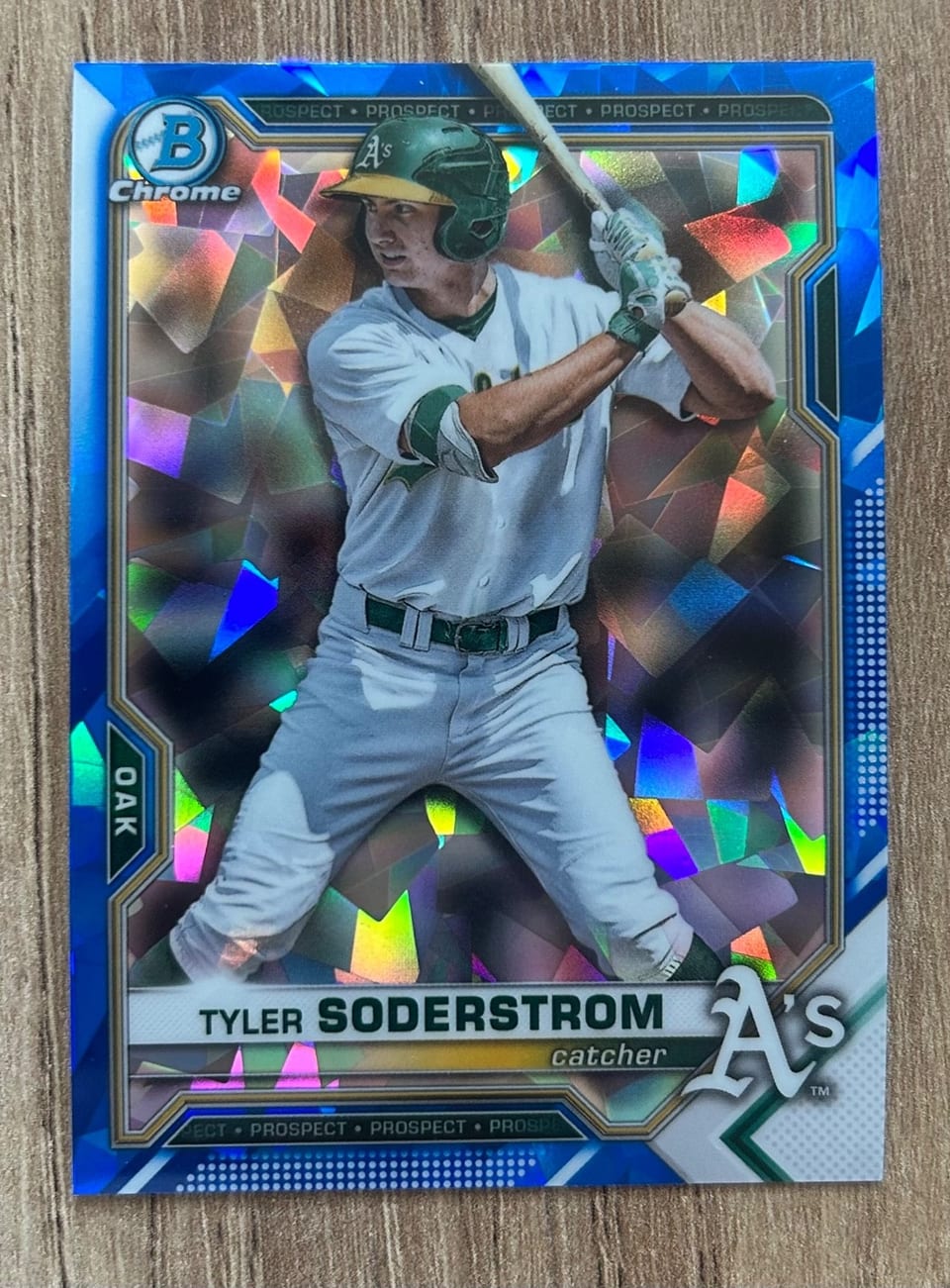 2021 Bowman Draft Sapphire Tyler Soderstrom #BDC-15 card
