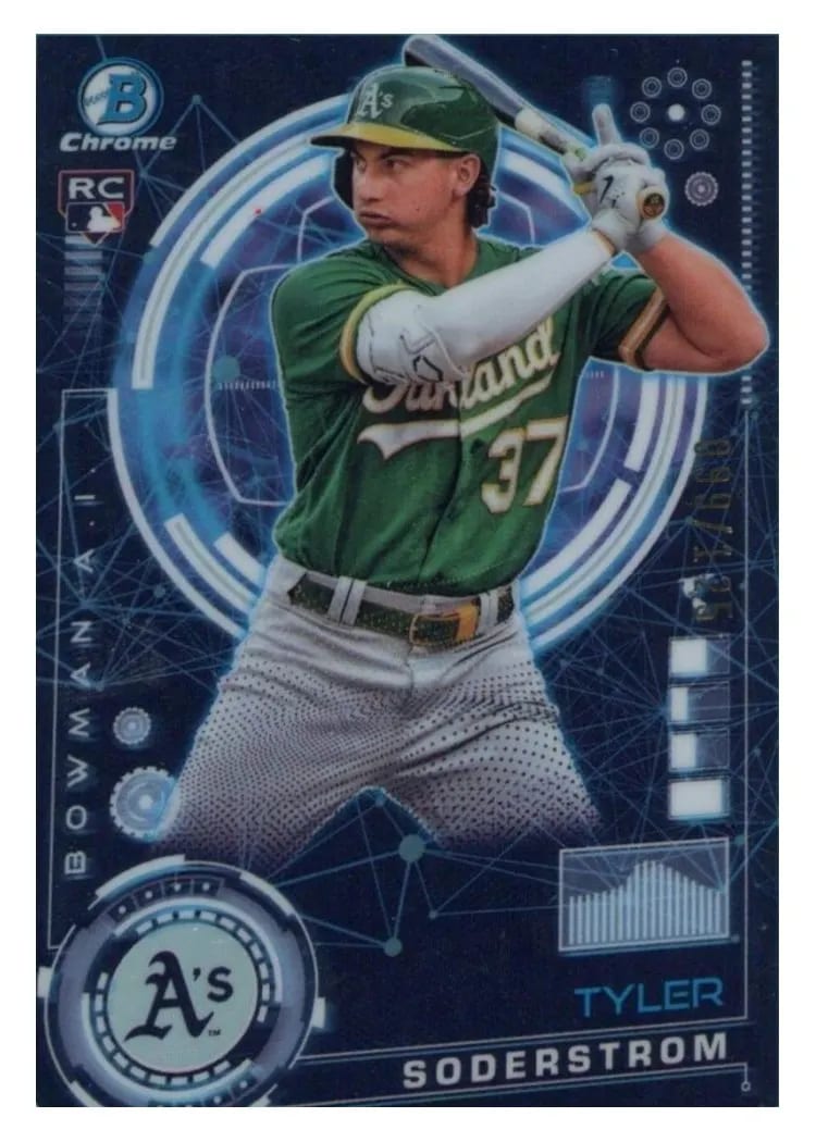 2024 Bowman AI Tyler Soderstrom #BAI-4 card