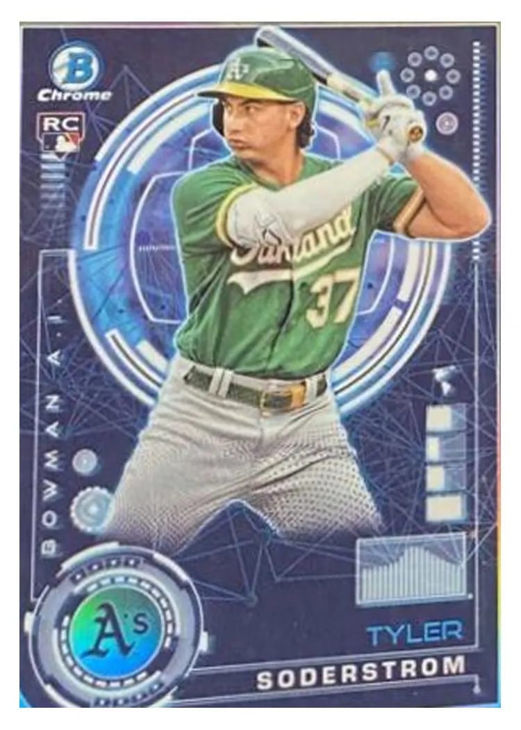 2024 Bowman AI Tyler Soderstrom #BAI-4 card
