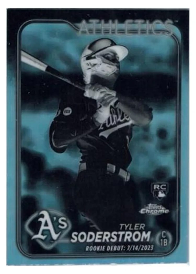 2024 Topps Chrome Update Base Set Tyler Soderstrom #USC22 card