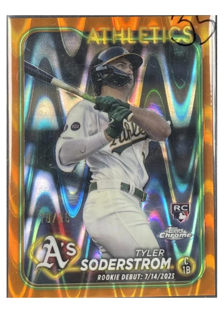 2024 Topps Chrome Update Base Set Tyler Soderstrom #USC22 card