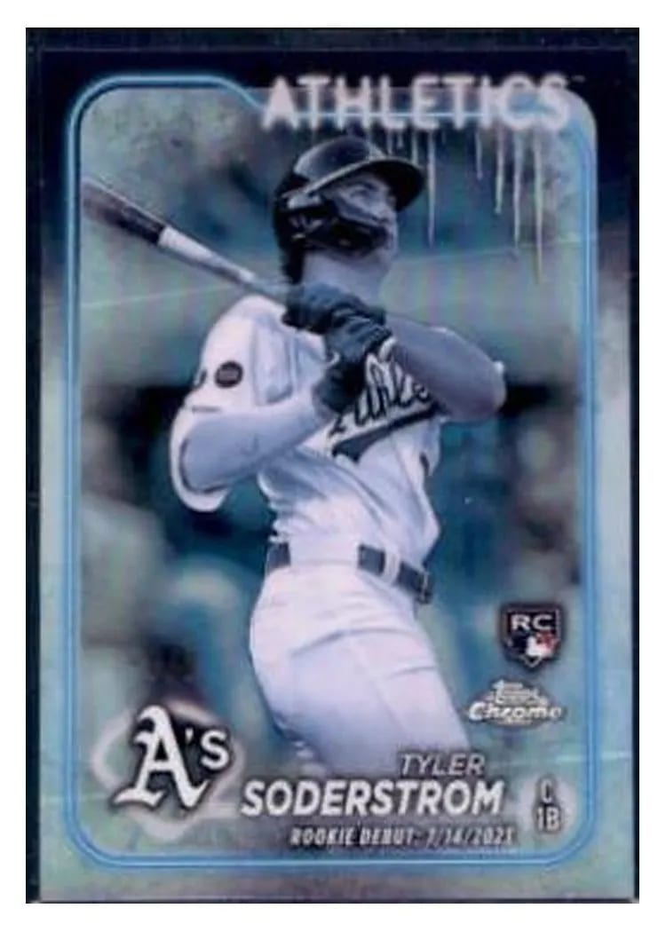 2024 Topps Chrome Update Base Set Tyler Soderstrom #USC22 card
