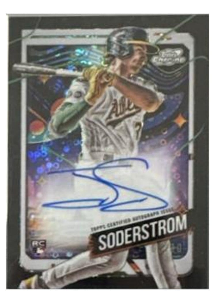 2024 Topps Cosmic Chrome Autographs Tyler Soderstrom #CCA-TS card