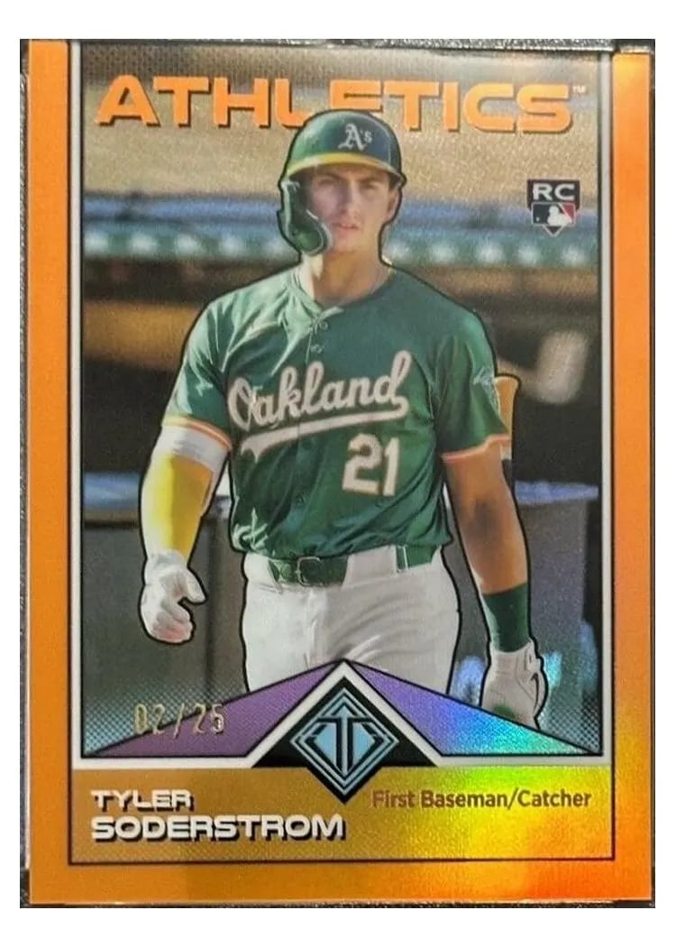 2024 Topps Transcendent Collection Base Set Tyler Soderstrom #4 card