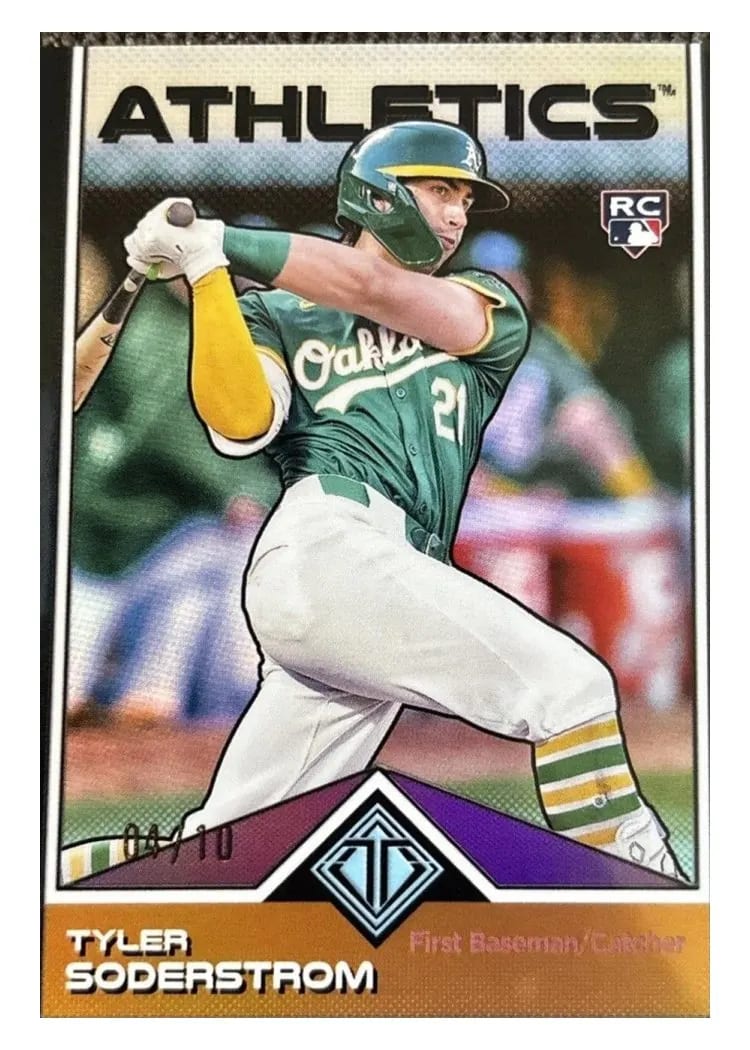 2024 Topps Transcendent Collection Base Set Tyler Soderstrom #4 card