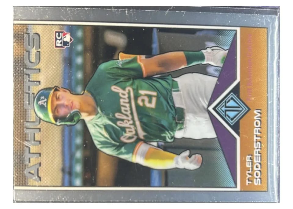 2024 Topps Transcendent Collection Base Set Tyler Soderstrom Image Variation #4 card